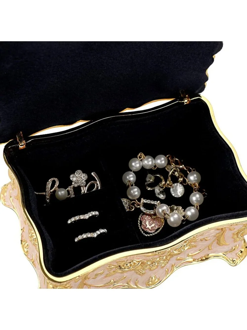Vintage Metal Jewelry Organizer for Women 4.9